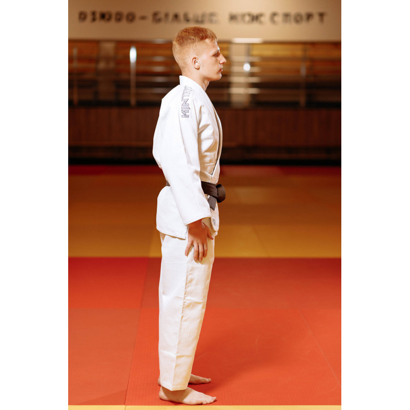 Кімоно для дзюдо біле, TM "Kintayo" Yuko, 200 зріст, щільність 450 гр/м.кв.