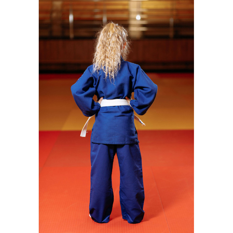 Кімоно для дзюдо синє, TM "Kintayo" Yuko, 130 зріст, щільність 450 гр/м.кв.