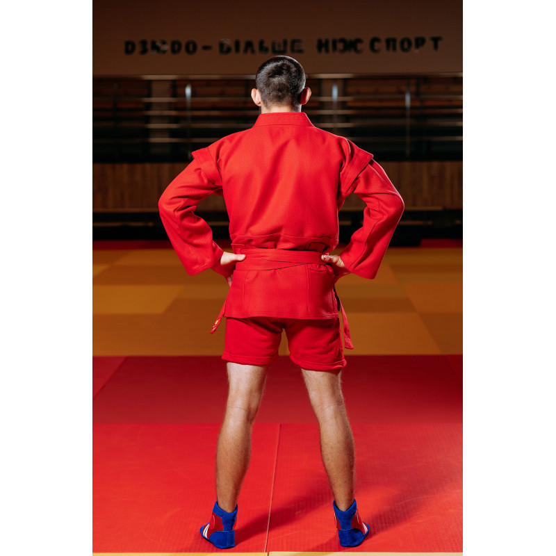 Форма для самбо (самбовка) червона TM "Kintayo", 180 зріст, щільність 550 гр/м.кв.