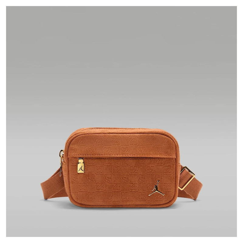Сумка на пояс Jordan Jam Suede Monogram Camera Bag (MA9207-X6X)