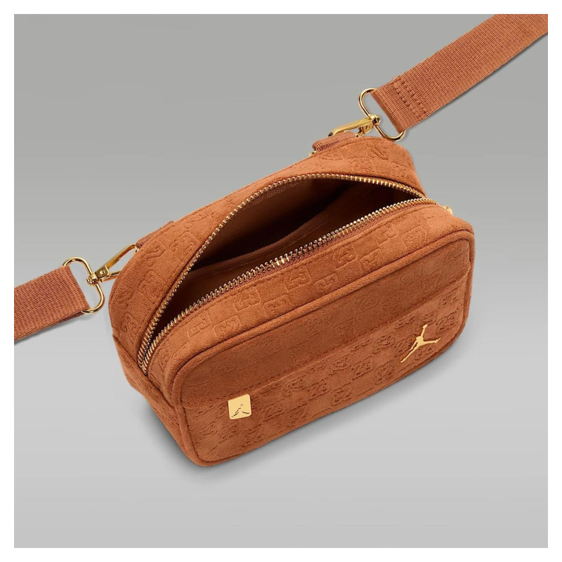 Сумка на пояс Jordan Jam Suede Monogram Camera Bag (MA9207-X6X)