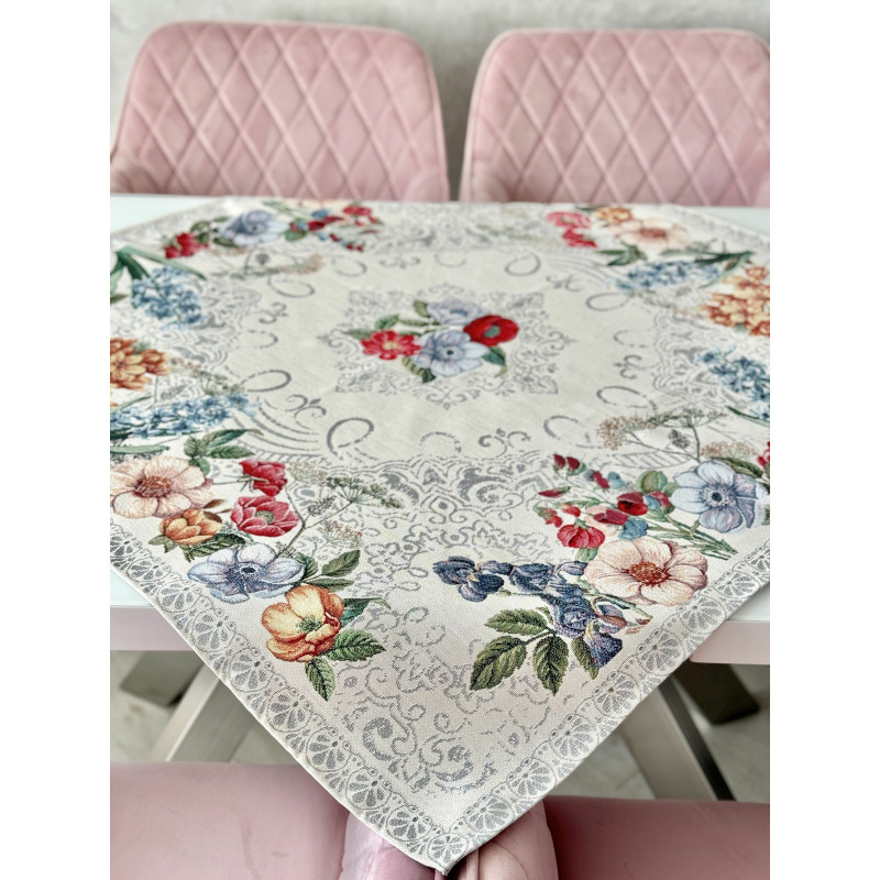 Скатертина гобеленова MANDALAS FLOWERS Limaso