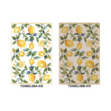Набір з 2 шт. кухонних рушників "Lemon Bliss" SET TOWELS-08