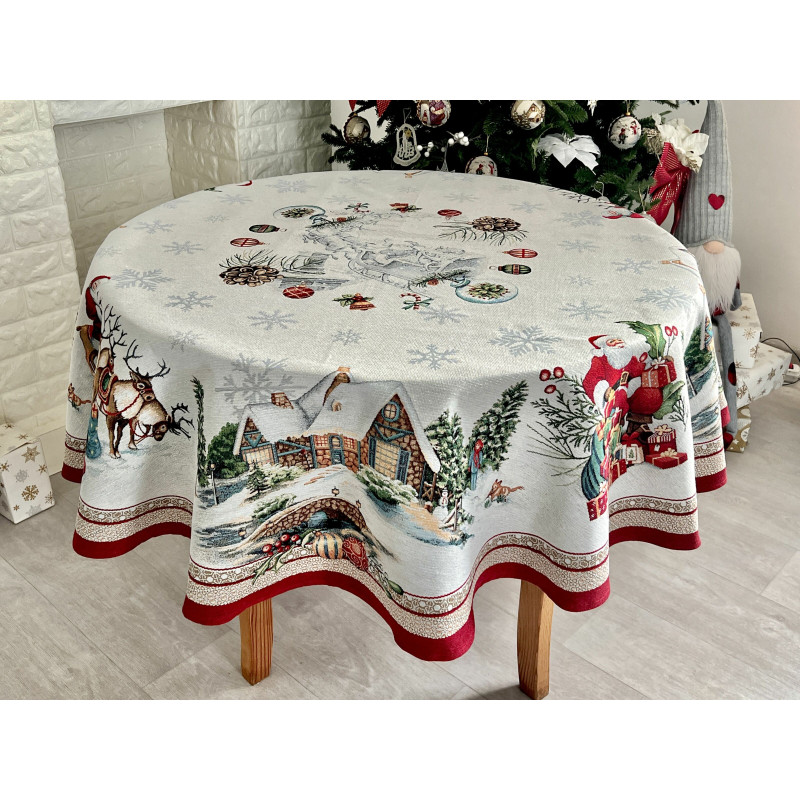 Скатертина гобеленова FROSTY-160D Limaso