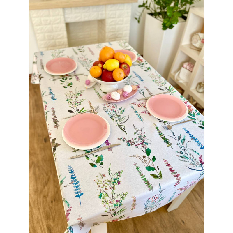 Скатертина з водовідштовхуючим покриттям MANTEL470