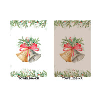 Набір з 2 шт. кухонних рушників "Christmas Bells" SET TOWELS-20