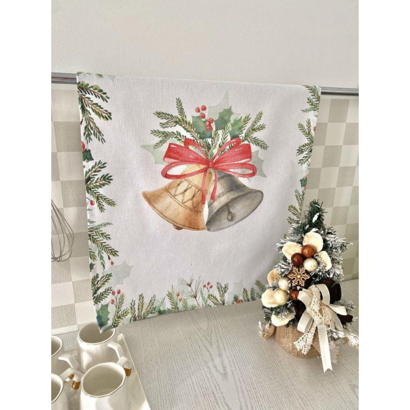 Набір з 2 шт. кухонних рушників "Christmas Bells" SET TOWELS-20