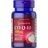 Коензим Q-10, Q-SORB ™ Co Q-10, Puritan's Pride, 100 мг, 30 капсул