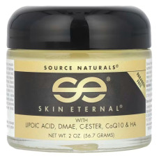 Ночной крем для лица, Skin Eternal Cream, Source Naturals, 56.7 г