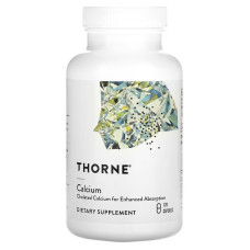 Кальцій малат, Dicalcium Malate, Thorne, 120 капсул