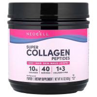 Супер колагенові пептиди, Super Collagen Peptides, Neocell, без смаку, 400 г