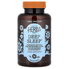 Здоровий сон, Deep Sleep, Herbs Etc., 120 капсул