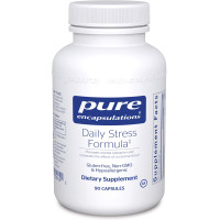 Антистресова формула, Daily Stress Formula, Pure Encapsulations, для щоденного зняття стресу, 90 капсул