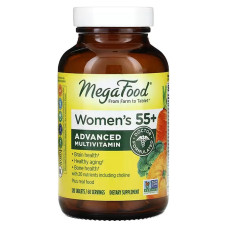 Мультивітаміни для жінок 55+, Multi for Women, MegaFood, 120 таблеток