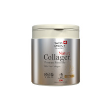 Коллаген, чистый гидролизованный, премиум-класса, NATURE COLLAGEN, Swiss Energy, для кожи, волос и ногтей, костей и суставов, без вкуса, 240 г