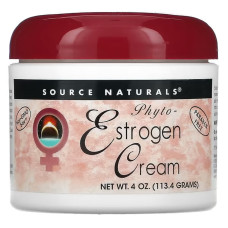 Фито-эстроген крем, Phyto-Estrogen Cream, Source Naturals, 113.4 г