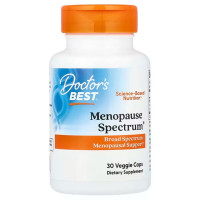 Допомога при менопаузі, Menopause Spectrum®, Doctor's Best, 514 мг, 30 веганських капсул