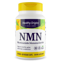 Нікотинамід мононуклеотид, НМН, Nicotinamide Mononucleotide, NMN, Healthy Origins, 300 мг, 60 вегетаріанських капсул