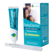 Змазка (лубрикант) для підвищення фертильності, BabyDance Fertility Lubricant, Fairhaven Health, 1 багаторазовий тюбик (40 г) з 10 одноразовими аплікаторами