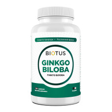Гінкго Білоба, Ginkgo Biloba, Biotus, 100 капсул