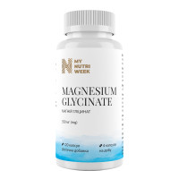 Магний глицинат, Magnesium Glycinate, My Nutrі Week, 120 капсул