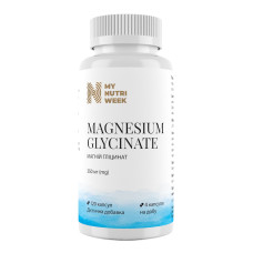 Магній гліцинат, Magnesium Glycinate, My Nutrі Week, 120 капсул