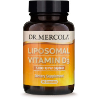 Витамин D3 липосомальный, Liposomal Vitamin D3, Dr. Mercola, 5000 МЕ, 90 капсул