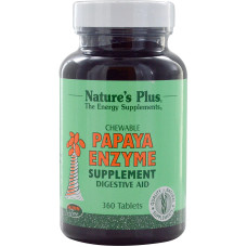 Ферменти папайї, Papaya Enzyme, Nature's Plus, 360 жувальних таблеток