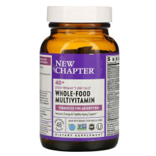 Мультивитамины для женщин 40+, One Daily Multi, New Chapter, 1 в день, 48 таблеток