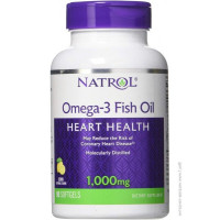 Риб'ячий жир Омега-3, Omega-3 30%, Natrol, 1000 мг, 90 капсул
