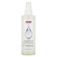 Спрей с магнием, Magnesium Topical Spray, Now Foods, Solutions, 237 мл