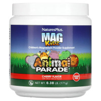 Магний для детей, вкус вишен, Children's Magnesium, Nature's Plus, Animal Parade, 171 г
