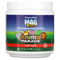 Магній для дітей, смак вишень, Children's Magnesium, Nature's Plus, Animal Parade, 171 г