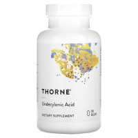 Ундециленовая кислота, Undecylenic Acid, Thorne, 250 гелевых капсул (50 мг на гелевую капсулу)