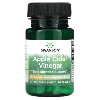 Яблучний оцет, Apple Cider Vinegar, Swanson, 200 мг, 30 таблеток