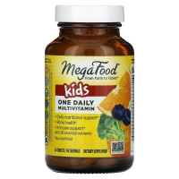 Витамины для детей, Kid's One Daily, MegaFood, 1 в день, 60 таблеток