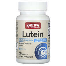 Лютеин, Lutein, Jarrow Formulas, 20 мг, 60 гелевых капсул