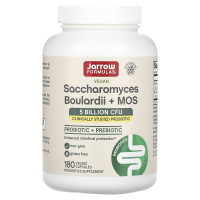 Пробіотик, Saccharomyces, Jarrow Formulas, сахароміцети, 180 капсул