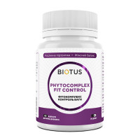 Фітокомплекс Контроль ваги, Phytocomplex Fit Control, Biotus, 60 капсул