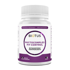 Фітокомплекс Контроль ваги, Phytocomplex Fit Control, Biotus, 60 капсул