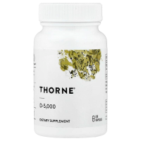 Вітамін D-5000, Vitamin D-5,000, Thorne, 120 капсул (125 мкг на капсулу)
