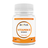 Вітамін Е, Vitamin Е, Biotus, 100 мг, 100 капсул