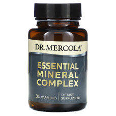Незамінні мінерали, Essential Mineral, Dr. Mercola, комплекс, 30 капсул