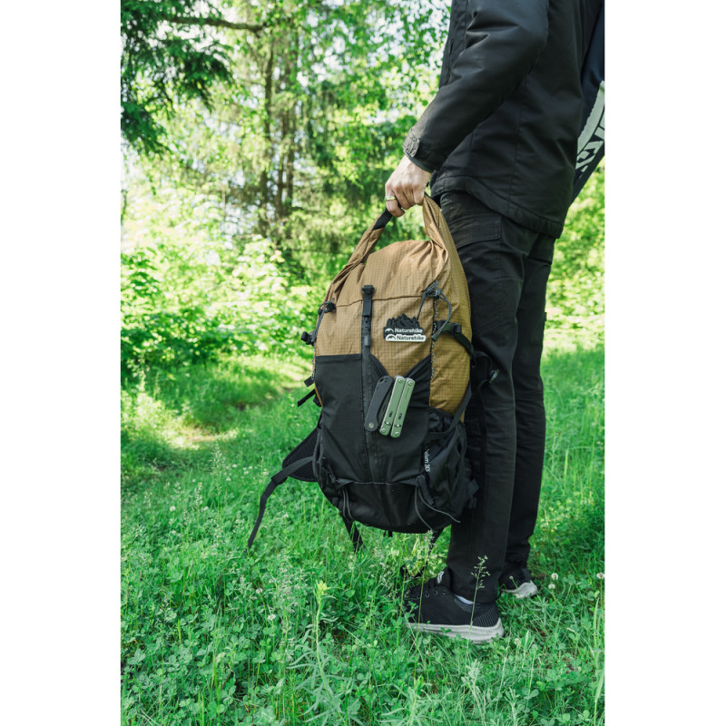 Рюкзак туристичний Naturehike Helium CNK2300016, 30+5 л, коричневий