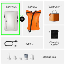 Набір для вакуумного пакування Vollyc by Flextail (EZY PACK+EZY PUMP SET), 1 пакет + насос
