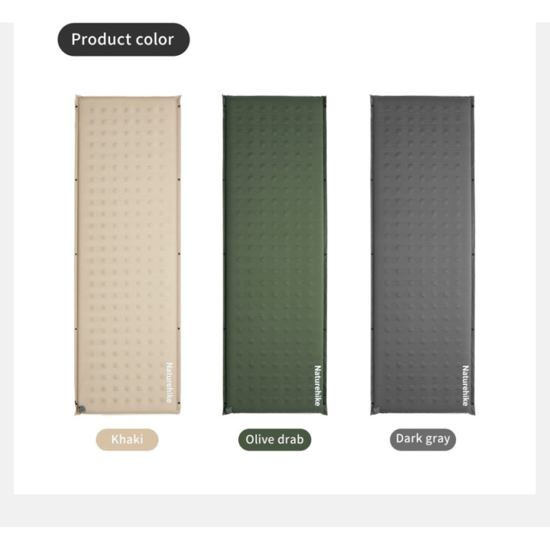 Самонадувний килимок Naturehike CNK2550WS025, 30мм, бежевий