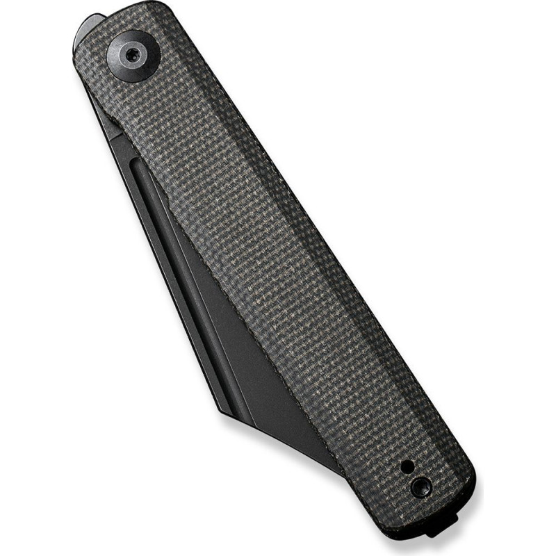 Ніж складаний туристичний Sencut Bronte, (8.6 см) 9Cr18MoV / Micarta чорний