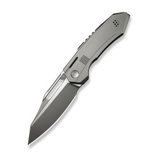Ніж складаний туристичний Weknife Bogey (9.3 см) Bohler M390 / Titanium сірий