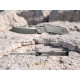 Ніж складаний туристичний Weknife Bogey (9.3 см) Bohler M390 / Titanium сірий