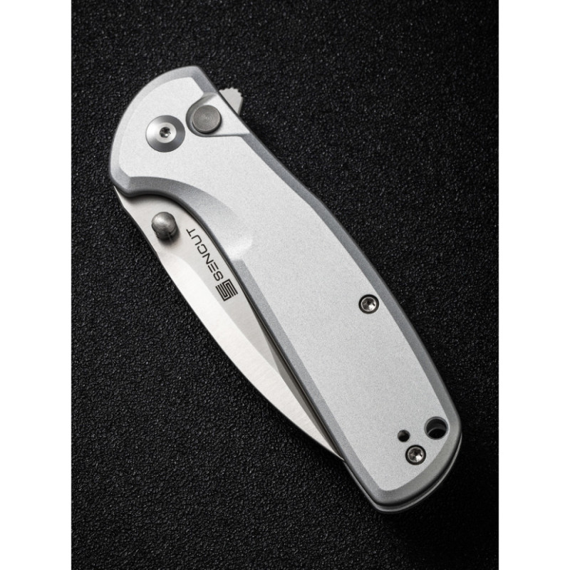 Ніж складаний кишеньковий Sencut ArcBlast, (7.6 см) 9Cr18MoV / Aluminum сірий